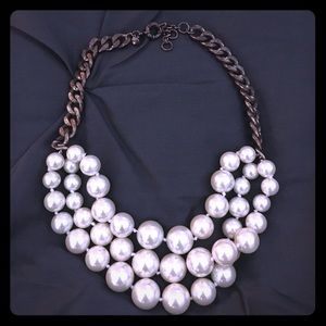 SUMMER CLEARANCE J. Crew Twisted Pearl Necklace
