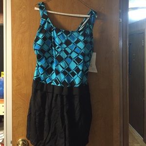 One piece bathing suit