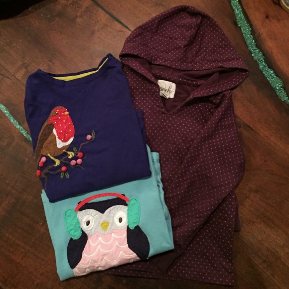 3 long sleeves girls tops