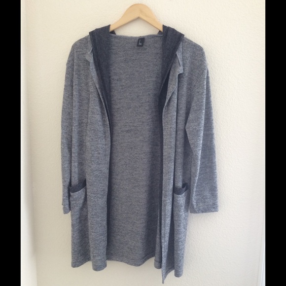 ❌SOLD❌New Hoodie Open Front Cardigan - Picture 2 of 4