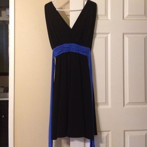 Flattering black dress