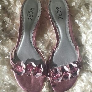 Pink sandals