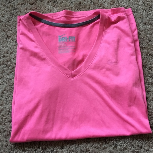Nike dri- fit pink tee