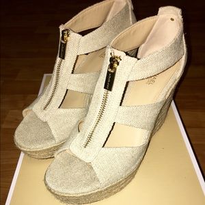 Michael Kors Wedge Sandal, 7.5 - Worn ONCE!