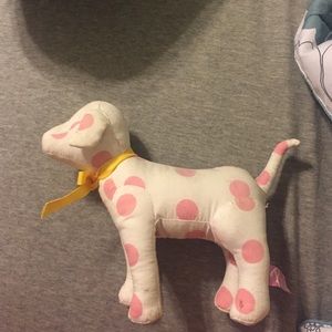 Victoria's Secret pink plush dog