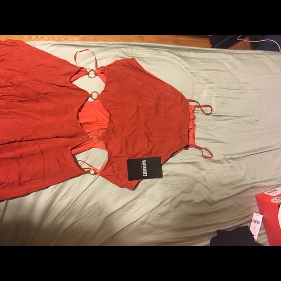 Missguided Rust Dress - Picture 3 of 3