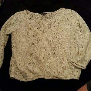 American Eagle Lace crop top