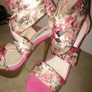 Wild Rose heels from Amiclub Wear.