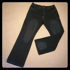 Men's Dark Wash Denim Jeans