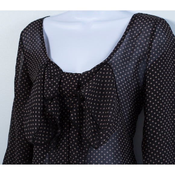 Sheer Bow Top - Picture 2 of 3