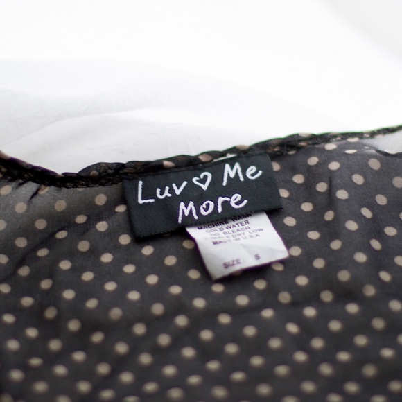 Sheer Bow Top - Picture 3 of 3