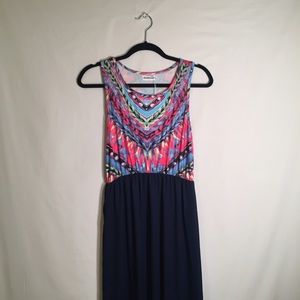 Ethan and Cocoa Maxi dress