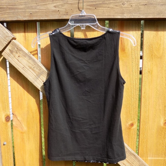 Black and White Print Tank - Picture 2 of 4