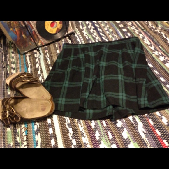 Plaid skirt
