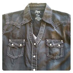Black Rock 47 Western Button Up
