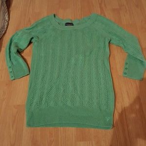 American Eagle Cable knit sweater