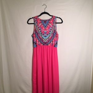 Ethan and Cocoa Maxi Dress