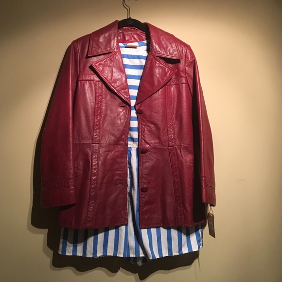 Vintage Leather Coat