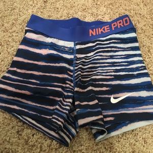 Nike pro spandex short