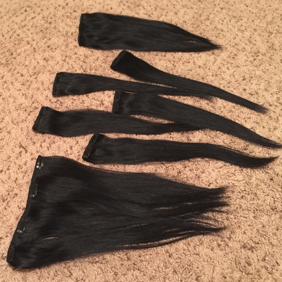7 piece hair extensions.