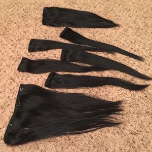 7 piece hair extensions.