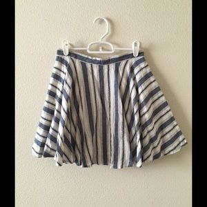 FOREVER21 STRIPE SKIRT