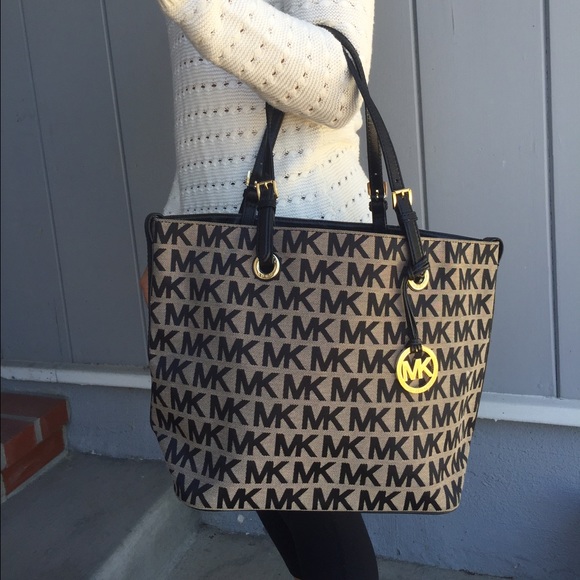 Michael Kors MICHAEL Block Monogram Signature Tote