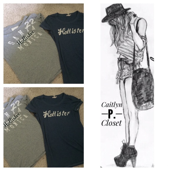 Final Sale-Cute Hollister Bundled shirts
