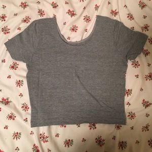 Simple crop top