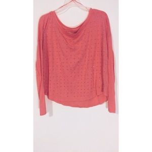 Long Sleeve Pink shirt