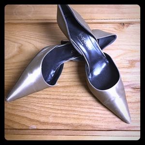 Yves Saint Laurent Riche Gauche Satin 2" heel