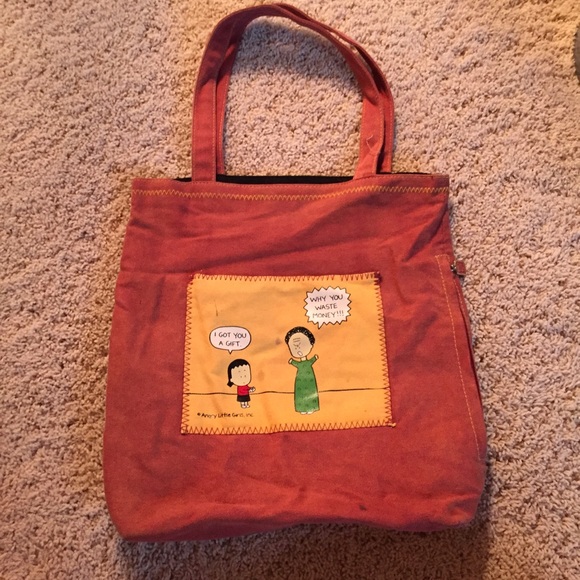 Angry Little Girls tote