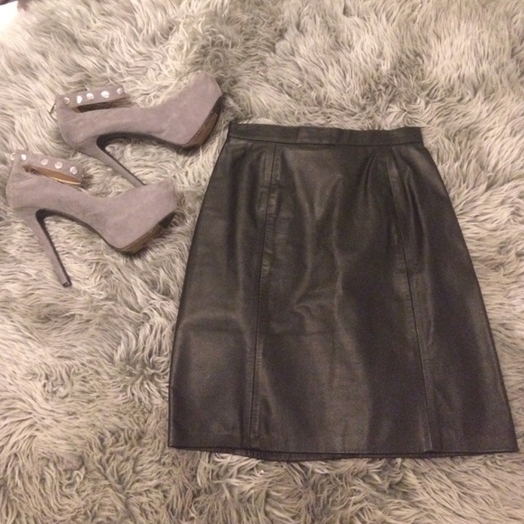 Acne Studios Dresses & Skirts - Genuine leather skirt