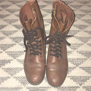 These combat boots are super cool!