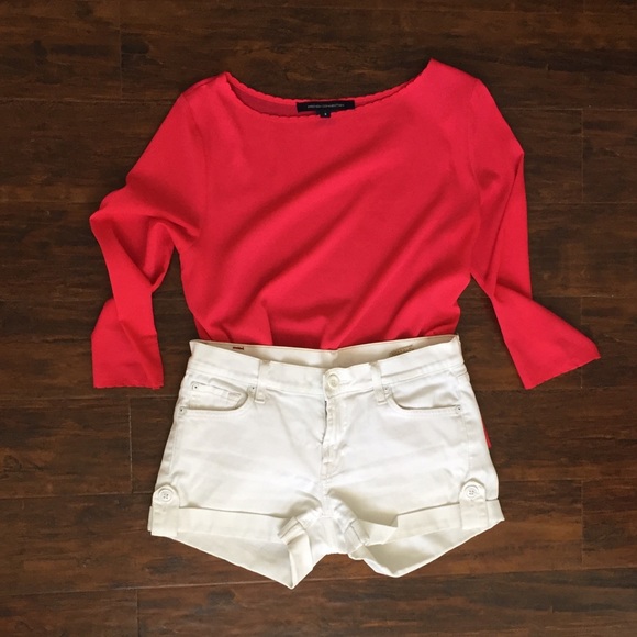 White 7 for all Mankind Shorts