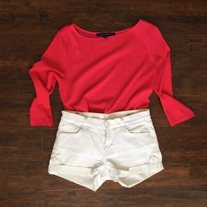 White 7 for all Mankind Shorts