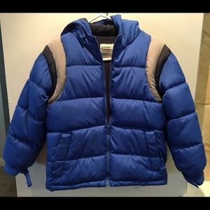 Boys winter puffer jacket.