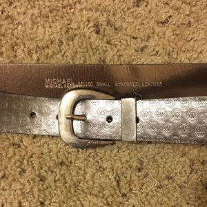 Michael Kors Silver Belt - Small