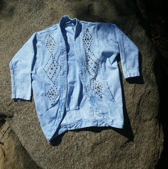 80s denim jacket/cardigan