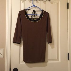 Brown tunic