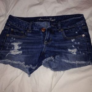 American eagle jean shorts