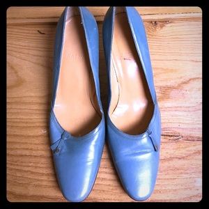 Bally teal 2.5 heel