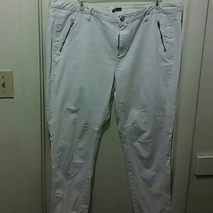 LYS white skinny jeans