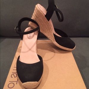 Me Too Black Espadrilles