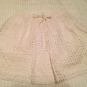 While Madewell Skirt