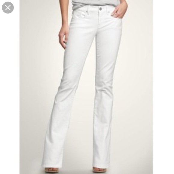 Gap white jeans