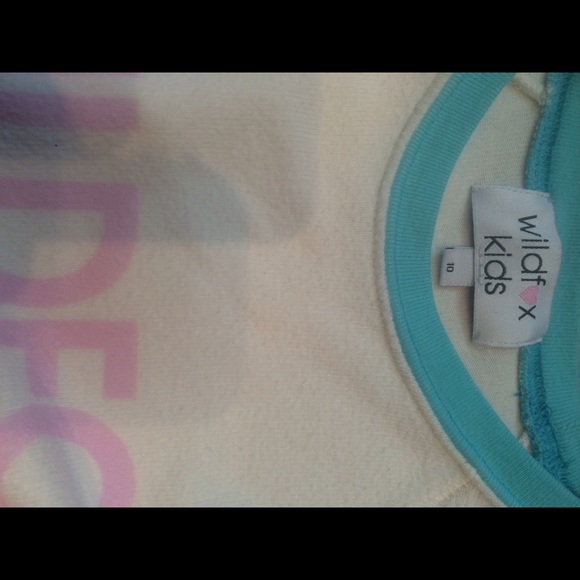 WILDFOX KIDS SIZE 10 RAINBOW SWEATSHIRT - Picture 3 of 3