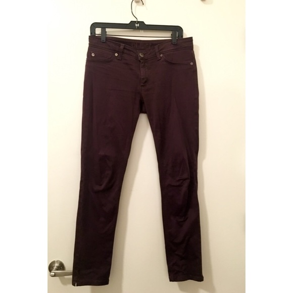 DL1961 Angel skinny ankle jeans in 💜 eggplant