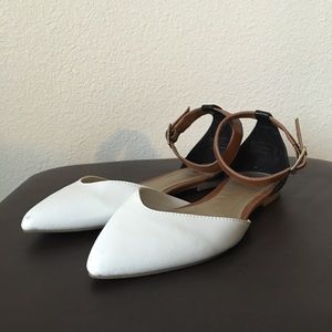 Ankle strap flats