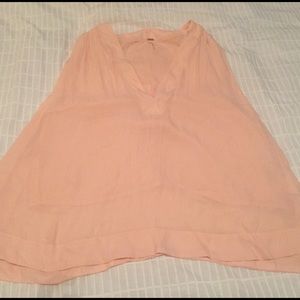 Blush pink Free People tank top
